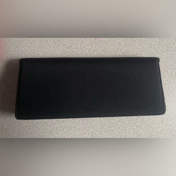 Vintage Handbags Ltd Of Canada Black Fabric Clutch Bag - Picture 3 of 15